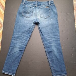 Joe's Jeans Womens 34x28 Blue Valencia Faded High Rise Slim Ankle